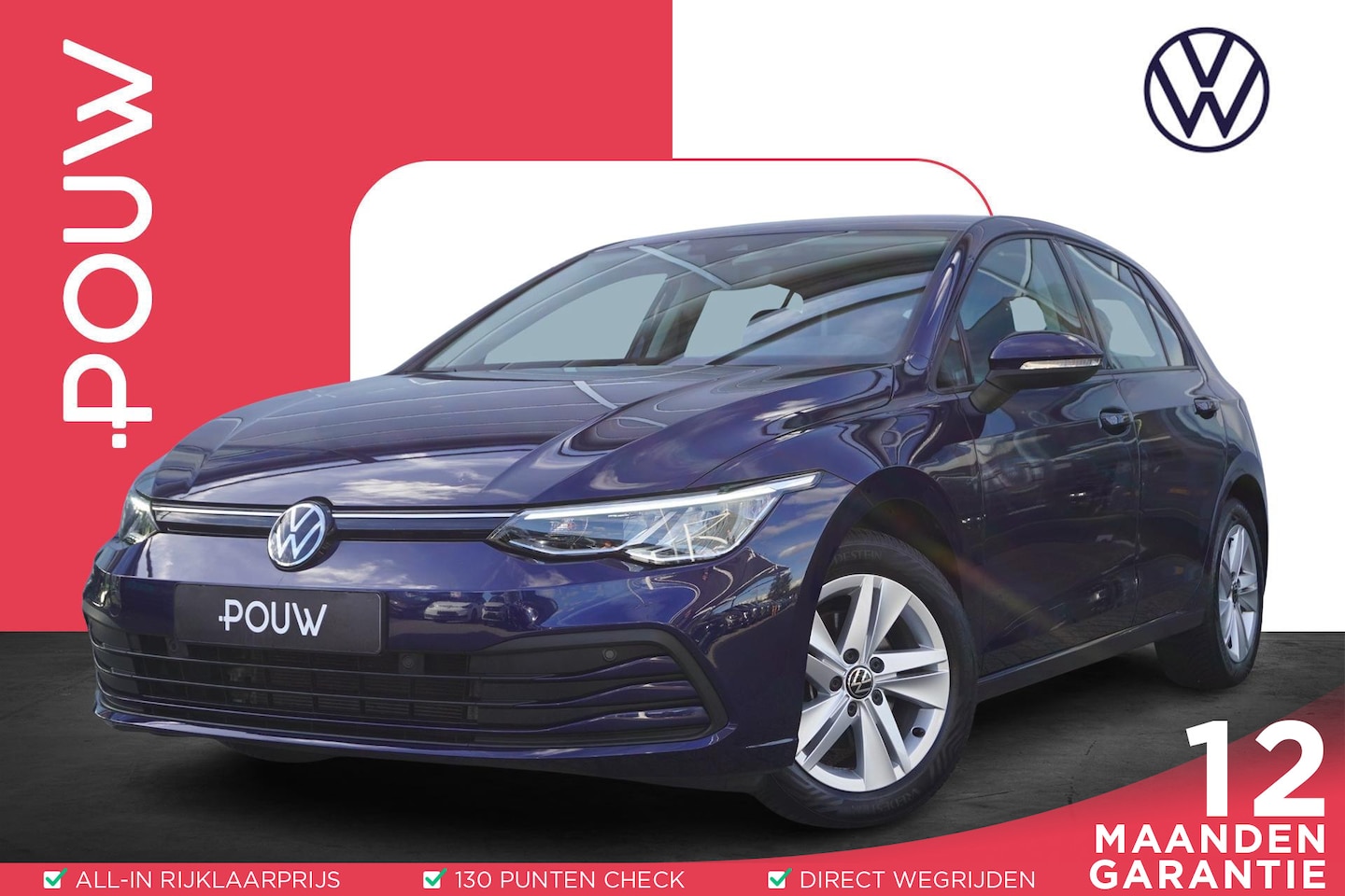 Volkswagen Golf - 1.0 TSI 110pk Life | Navigatie | Achteruitrijcamera | Adaptive Cruise - AutoWereld.nl