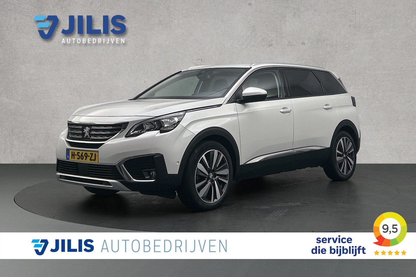 Peugeot 5008 - 1.2 PureTech Blue Lease Premium Avantage | Camera | Lederen bekleding | Trekhaak - AutoWereld.nl