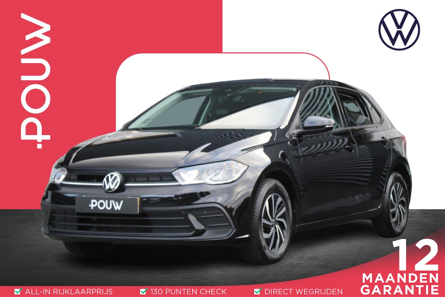 Volkswagen Polo - 1.0 TSI 95pk Life | Apple Carplay/Android Auto | Travel Assist | Airco - AutoWereld.nl