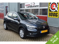 Dacia Sandero - 1.0 TCe 90 Comfort O.a: Navi, Clima, Cruise, PDC, Camera, Carplay, Etc. All-in prijs