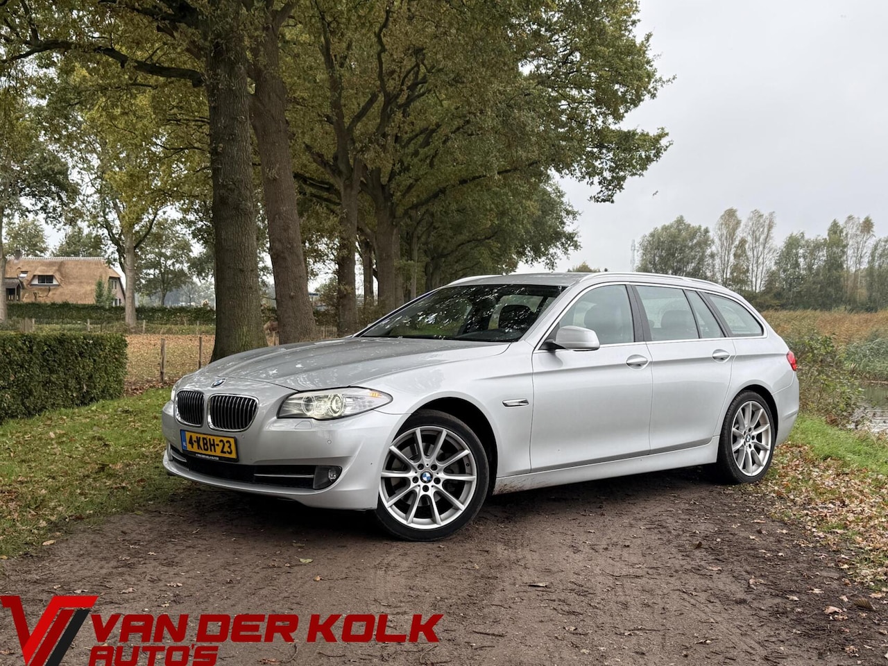 BMW 5-serie Touring - 520i High Executive Automaat Navi Cruise Climate Sensoren - AutoWereld.nl