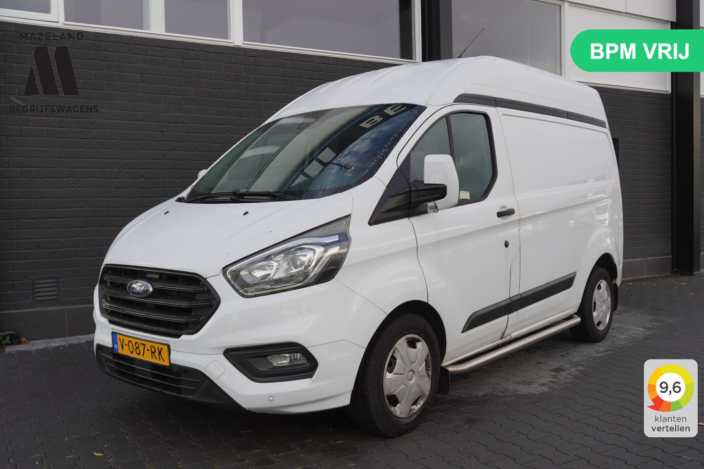 Ford Transit Custom - 2.0 TDCI 130PK L1H2 Automaat EURO 6 - Airco - Navi - Cruise  - € 15.950,- Excl. - AutoWereld.nl