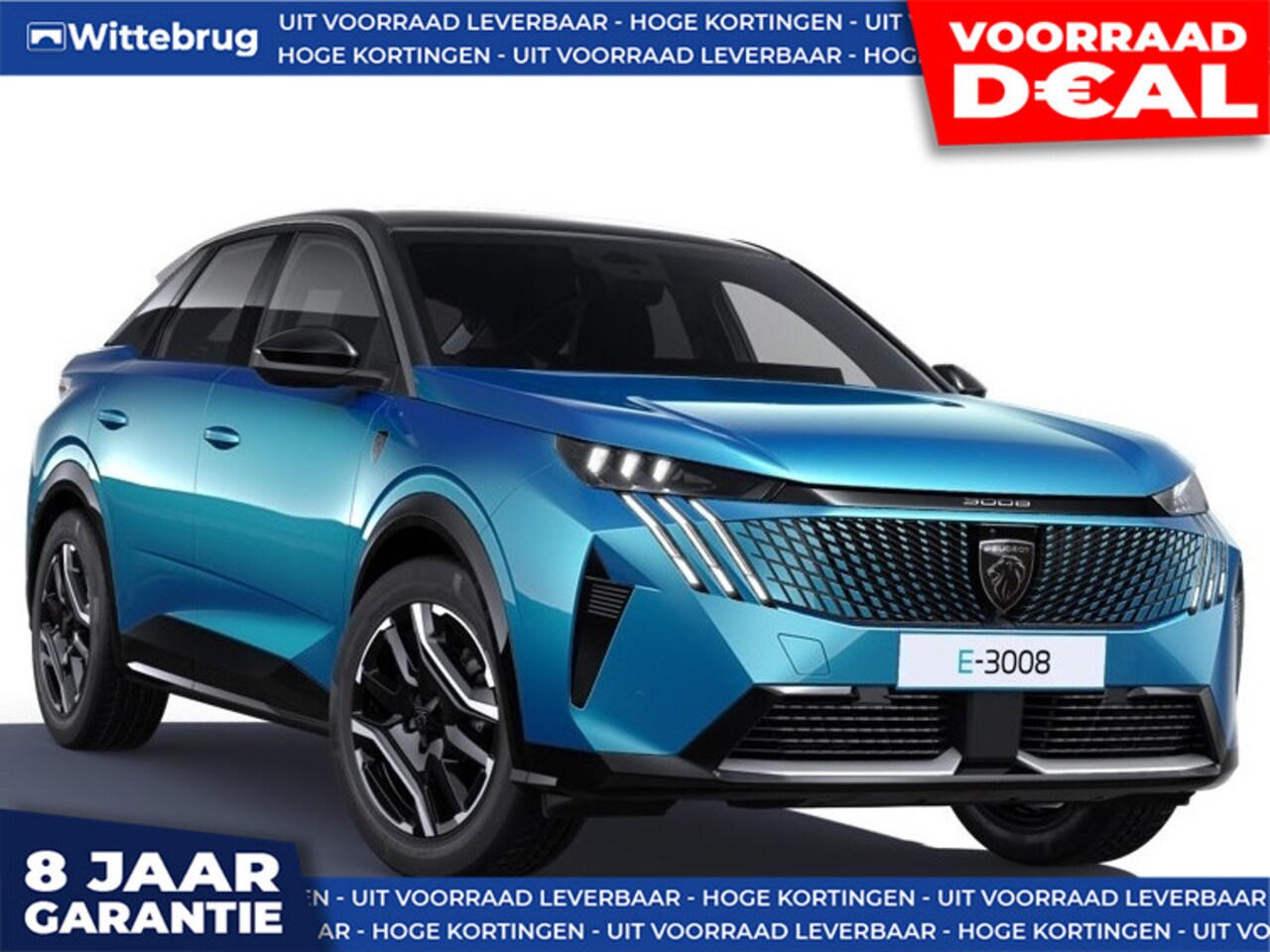 Peugeot e-3008 - GT Avantage 73 kWh DIRECT RIJDEN - LEDER - 8 JAAR GARANTIE - AutoWereld.nl