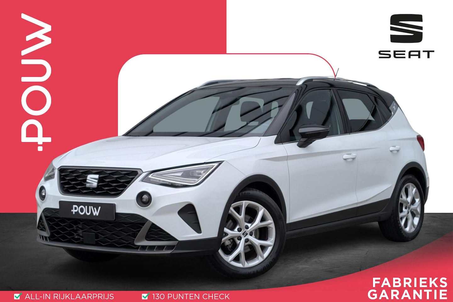 SEAT Arona - 1.0 TSI 95pk FR Business Connect | Adaptive Cruise | LED Matrix | App Connect - AutoWereld.nl