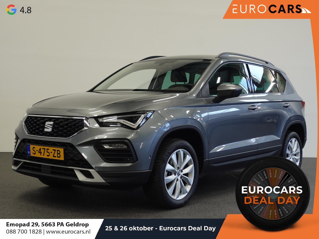SEAT Ateca - 1.5 TSI Style Business Intense Airco Cruise Control Navi Virtual Cockpit Privacy Glass PDC - AutoWereld.nl