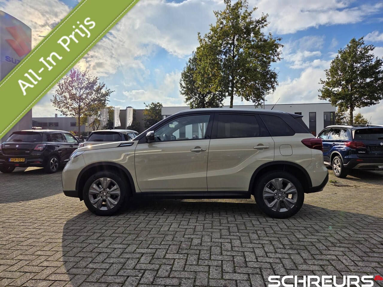 Suzuki Vitara - 1.4 Boosterjet Select Smart Hybrid|Nieuwe model|Rijklaar prijs|1500 kg Trekgewicht - AutoWereld.nl