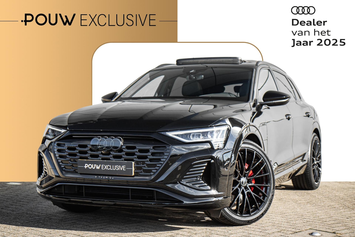 Audi Q8 e-tron - 55 408pk quattro S Edition Competition 115 kWh | Panoramadak | Memory | 22" velgen | Camer - AutoWereld.nl
