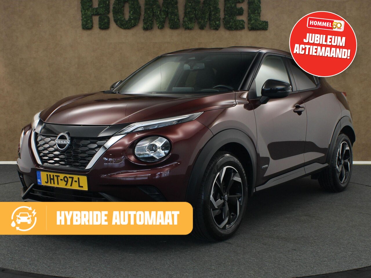 Nissan Juke - 1.6 Hybrid N-Connecta - CRUISE CONTROL - APPLE CARPLAY/ANDROID AUTO - CAMERA - CLIMATE CON - AutoWereld.nl