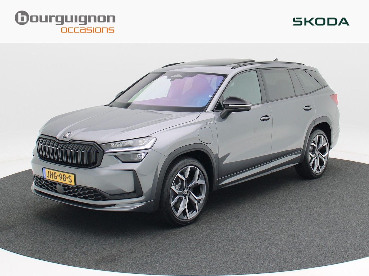 Skoda Kodiaq - 1.5 TSi 204 Pk Automaat PHEV Sportline Business | Canton Audio | Panoramadak | Elektrische - AutoWereld.nl