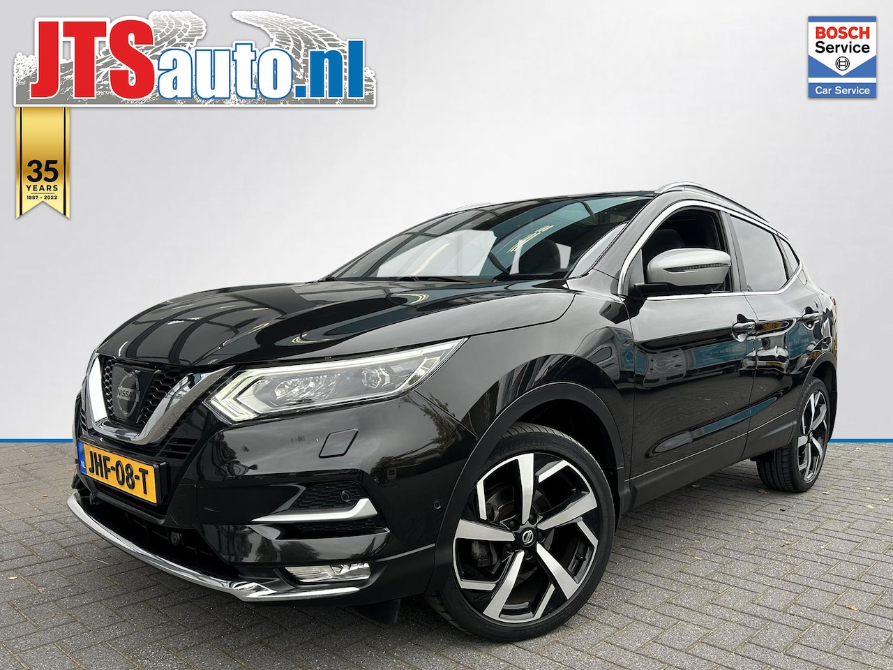 Nissan Qashqai - 1.2 Tekna+ 2wd, Leder, Pano, Trekhaak, Stoelverwarming - AutoWereld.nl