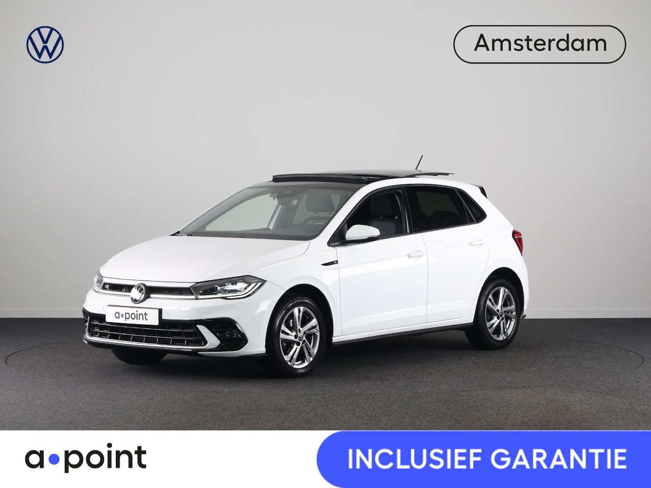 Volkswagen Polo - 1.0 TSI R-Line 95PK | Automaat (DSG) | Panoramadak | Camera | Stoelverwarming - AutoWereld.nl