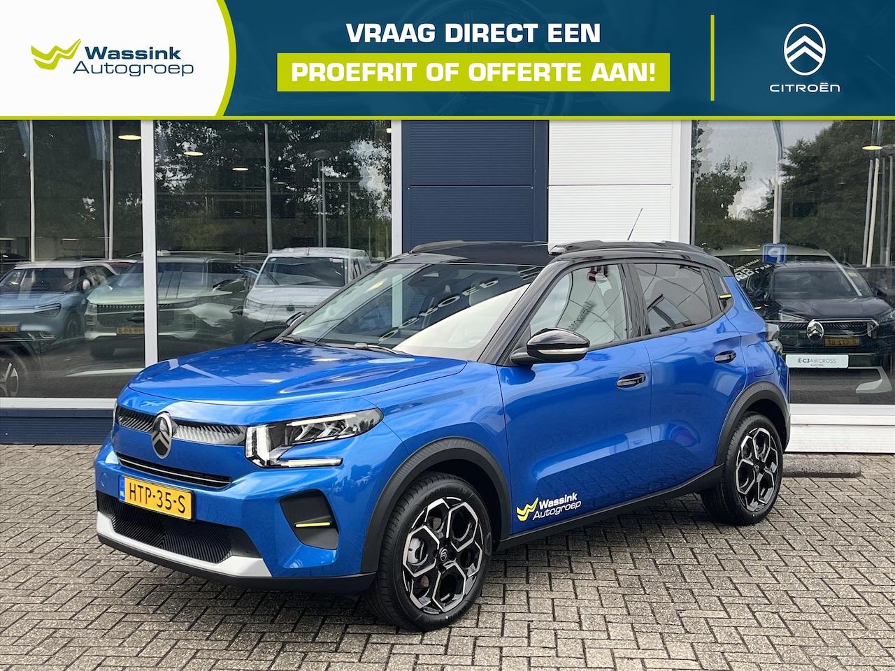 Citroën C3 - 1.2 Hybrid 110pk Automaat Max | Achteruitrijcamera | Cruise Control | Climate Control | Na - AutoWereld.nl