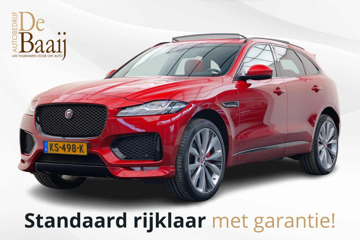 Jaguar F-Pace - 3.0 S AWD 30d | Pano | Schnitzer | Leer | Meredian | Trekhaak - AutoWereld.nl