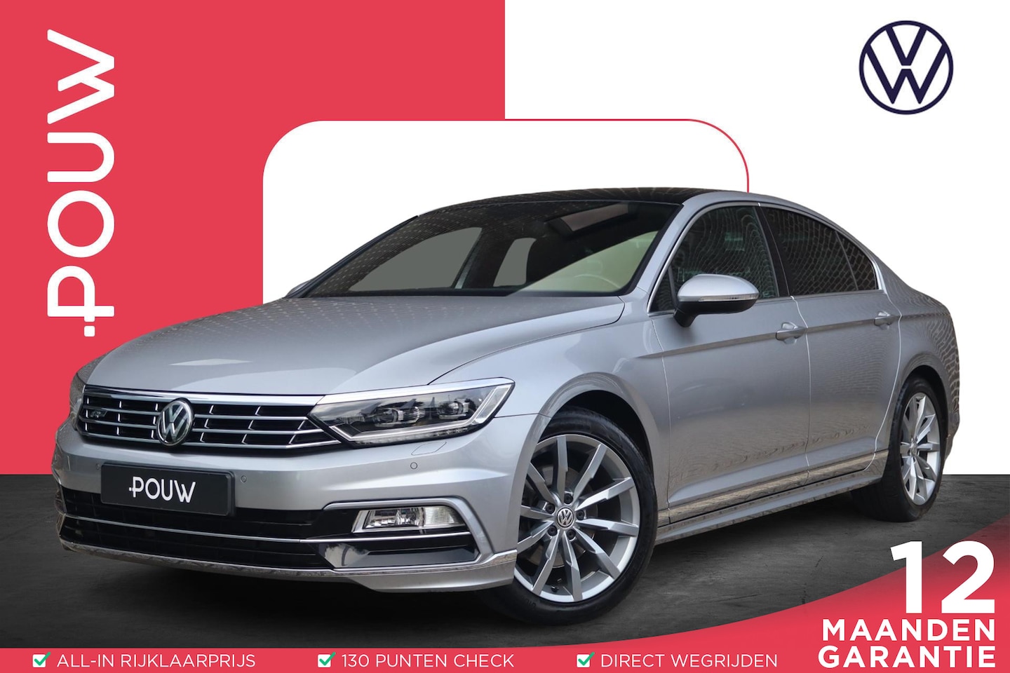 Volkswagen Passat - 1.4 TSI 150pk DSG ACT Highline Business R | Leder | Panoramadak | Stoelverwarming | Elektr - AutoWereld.nl