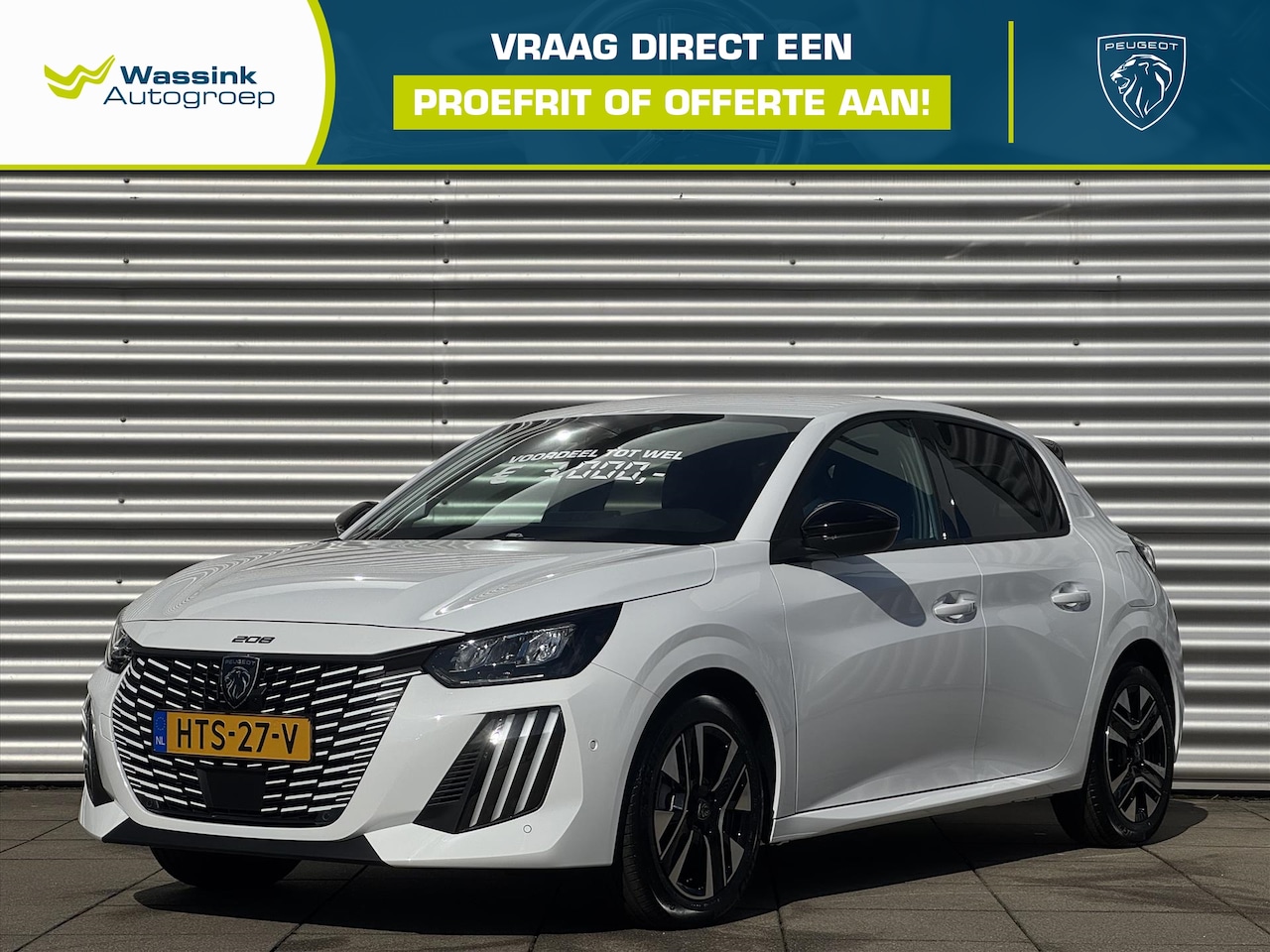Peugeot 208 - 1.2 Hybrid 100 e-DCS6 Allure | 360 graden camera | Cruise Control | Airco - AutoWereld.nl