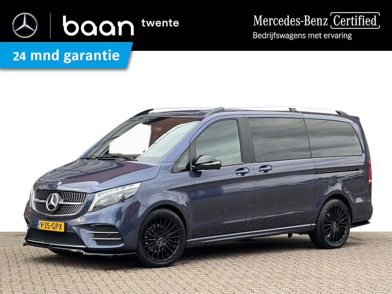 Mercedes-Benz V-klasse - V 220d L DC AMG Edition | Trekhaak | Standverwarming | Certified 24 mnd garantie - AutoWereld.nl