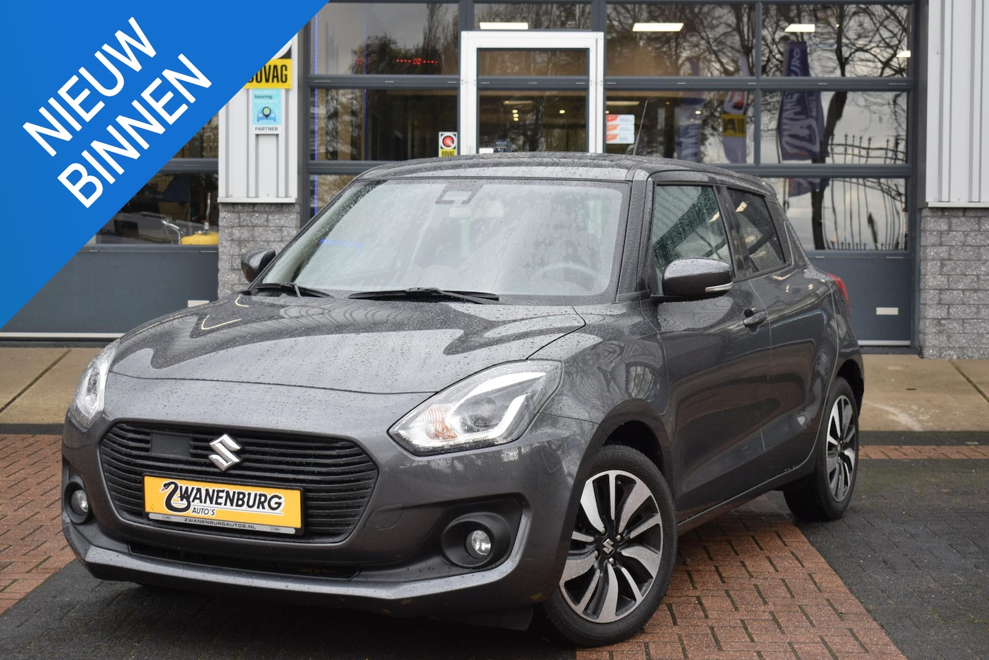 Suzuki Swift - 1.2 Stijl Smart Hybrid Airco Navi/Carplay Nieuwmodel  Km 71.300!! - AutoWereld.nl