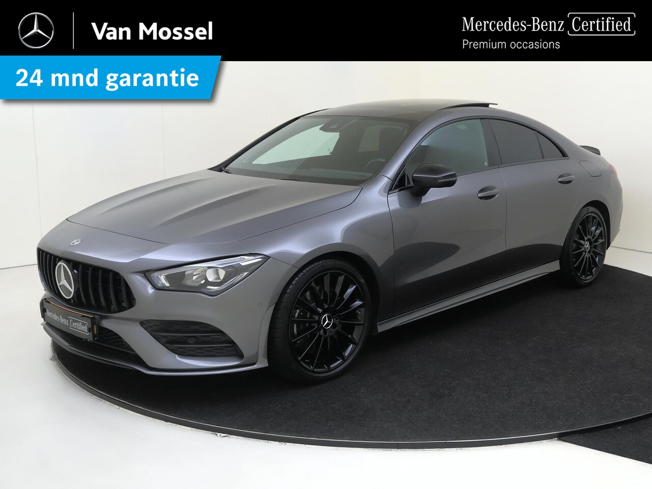 Mercedes-Benz CLA-Klasse - 250 Premium Plus / Panoramadak/ Night/ 19 inch/ Sfeerverlichting/ Burmester - AutoWereld.nl