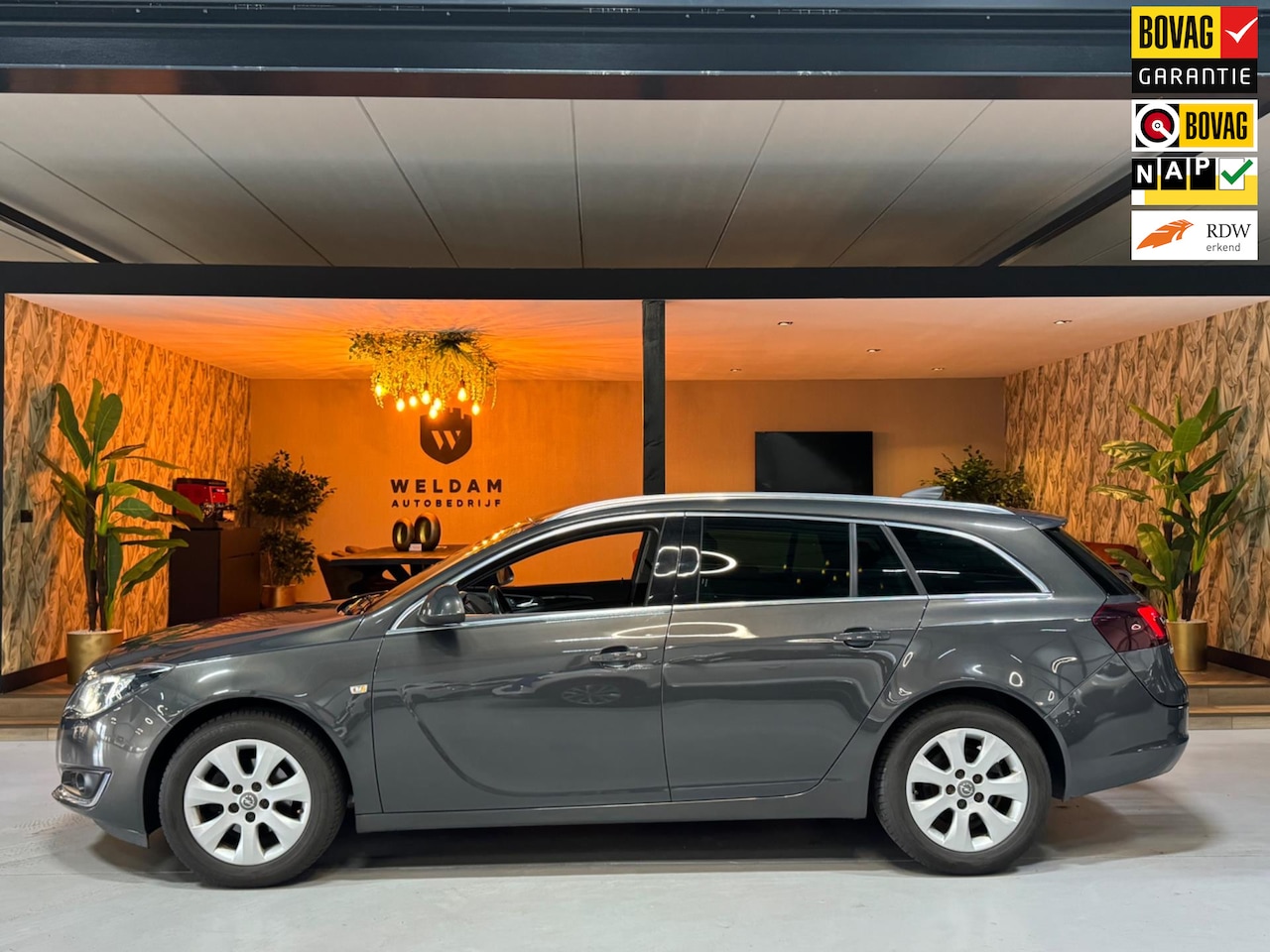 Opel Insignia Sports Tourer - 1.4 T EcoFLEX Innovation Garantie Camera StuurVW StoelVW PDC Cruise Clima Navi Led Rijklaa - AutoWereld.nl