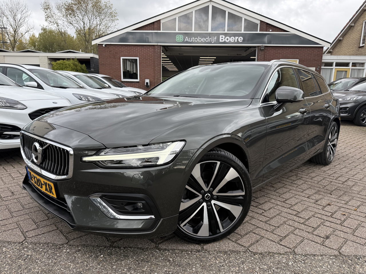 Volvo V60 - 2.0 B4 200pk Inscription 360 camera, Trekhaak, 19'', Leder - AutoWereld.nl