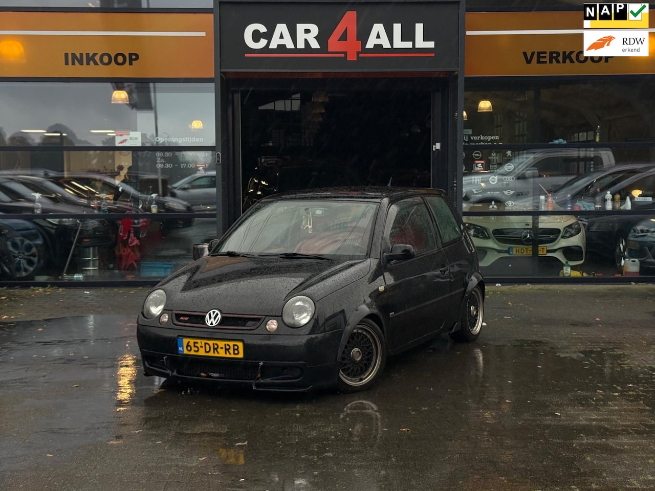 Volkswagen Lupo - 1.4-16V Trendline AUTOMAAT/VERLAAGD/LEDERROOD/APK 13-02-2026 - AutoWereld.nl