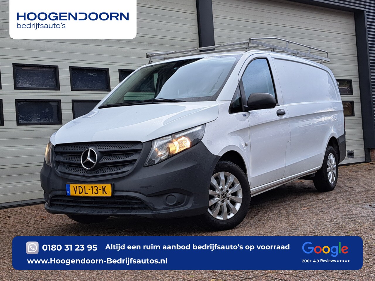Mercedes-Benz Vito - 116 CDI Euro 6 Lang L2 - Imperiaal - A.Deuren - Trekhaak - Airco - AutoWereld.nl
