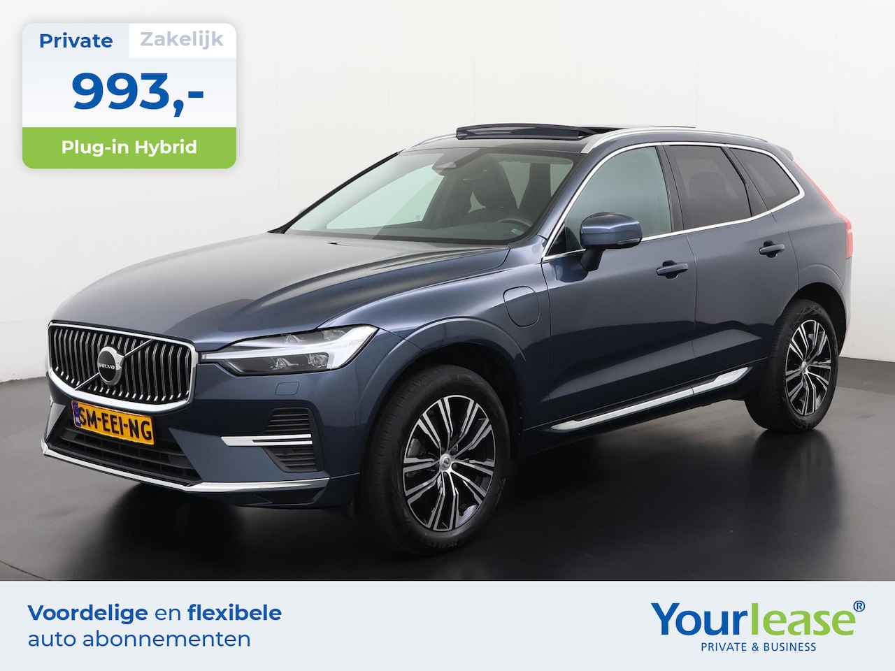 Volvo XC60 - 2.0 T6 Plug-in hybrid AWD Plus Bright | All-in 993,- Private Lease | Direct uit voorraad - AutoWereld.nl