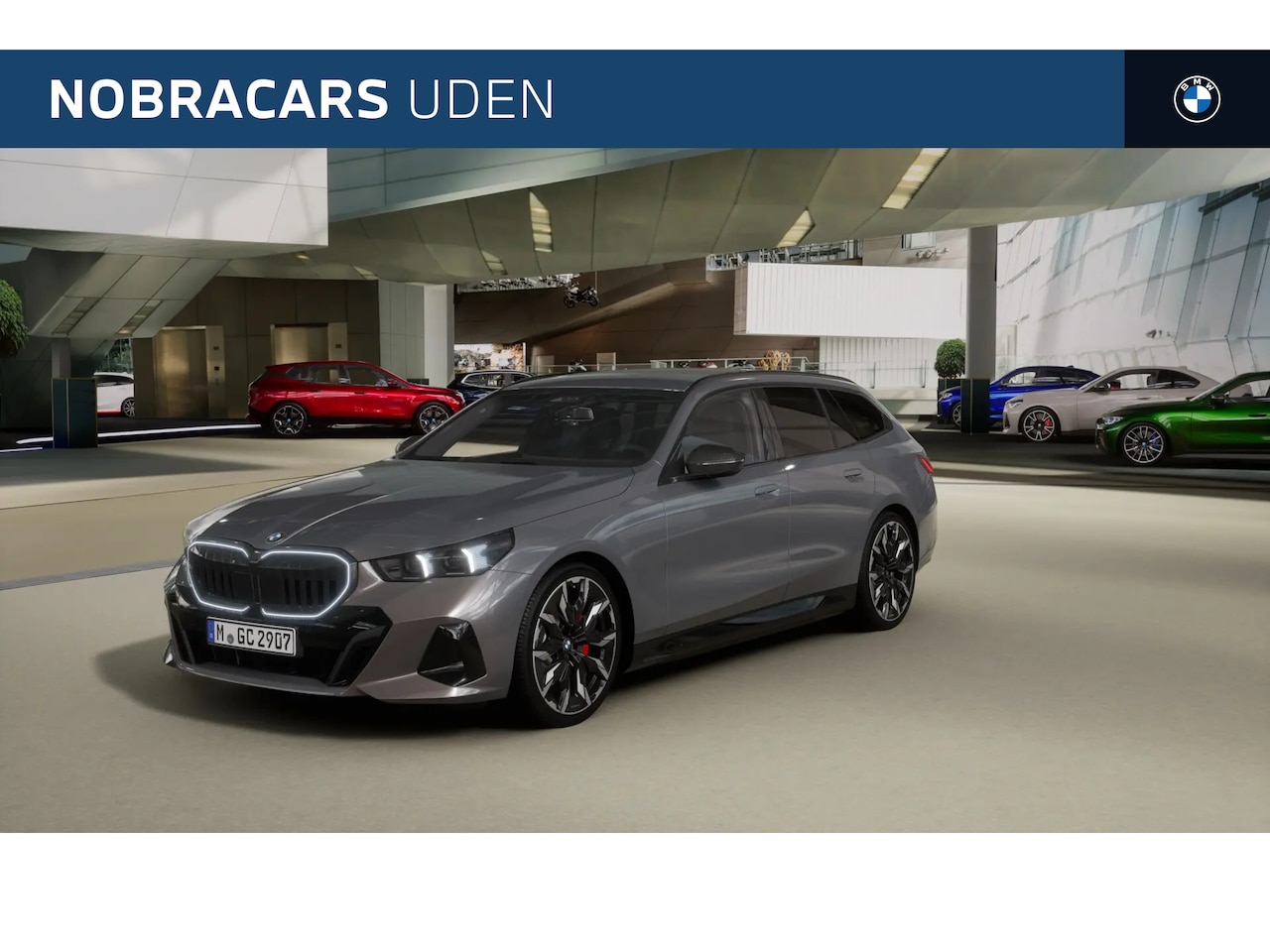 BMW 5-serie Touring - 530e M Sport Automaat / Panoramadak / Trekhaak / Stoelventilatie / Parking Assistant Plus - AutoWereld.nl