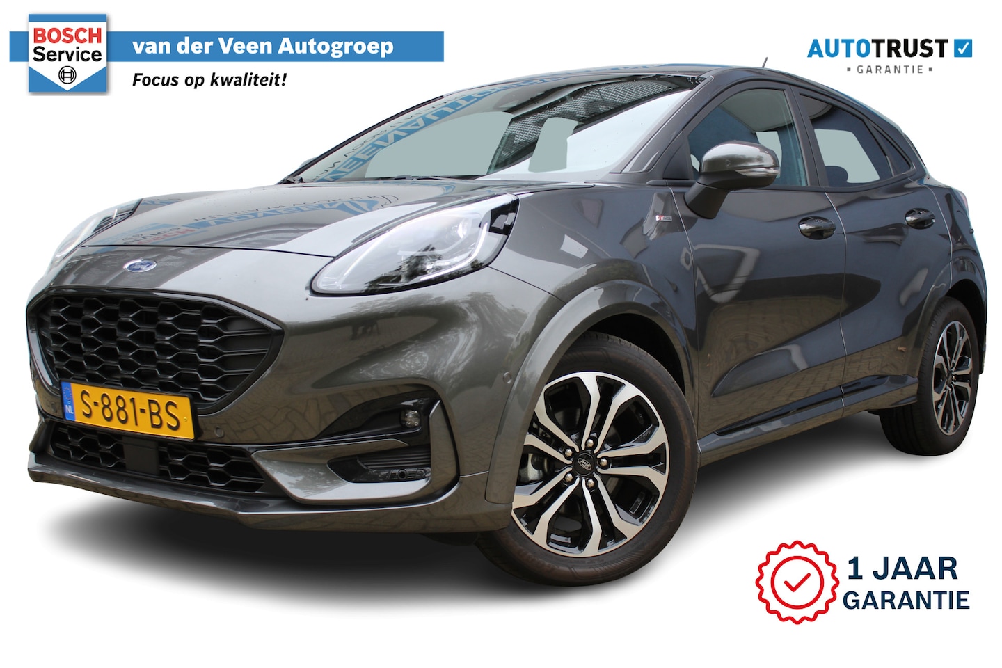 Ford Puma - 1.0 EcoBoost Hybrid ST-Line | Incl. 12 maanden Garantie | Stoel/stuur verwarming | Achteru - AutoWereld.nl