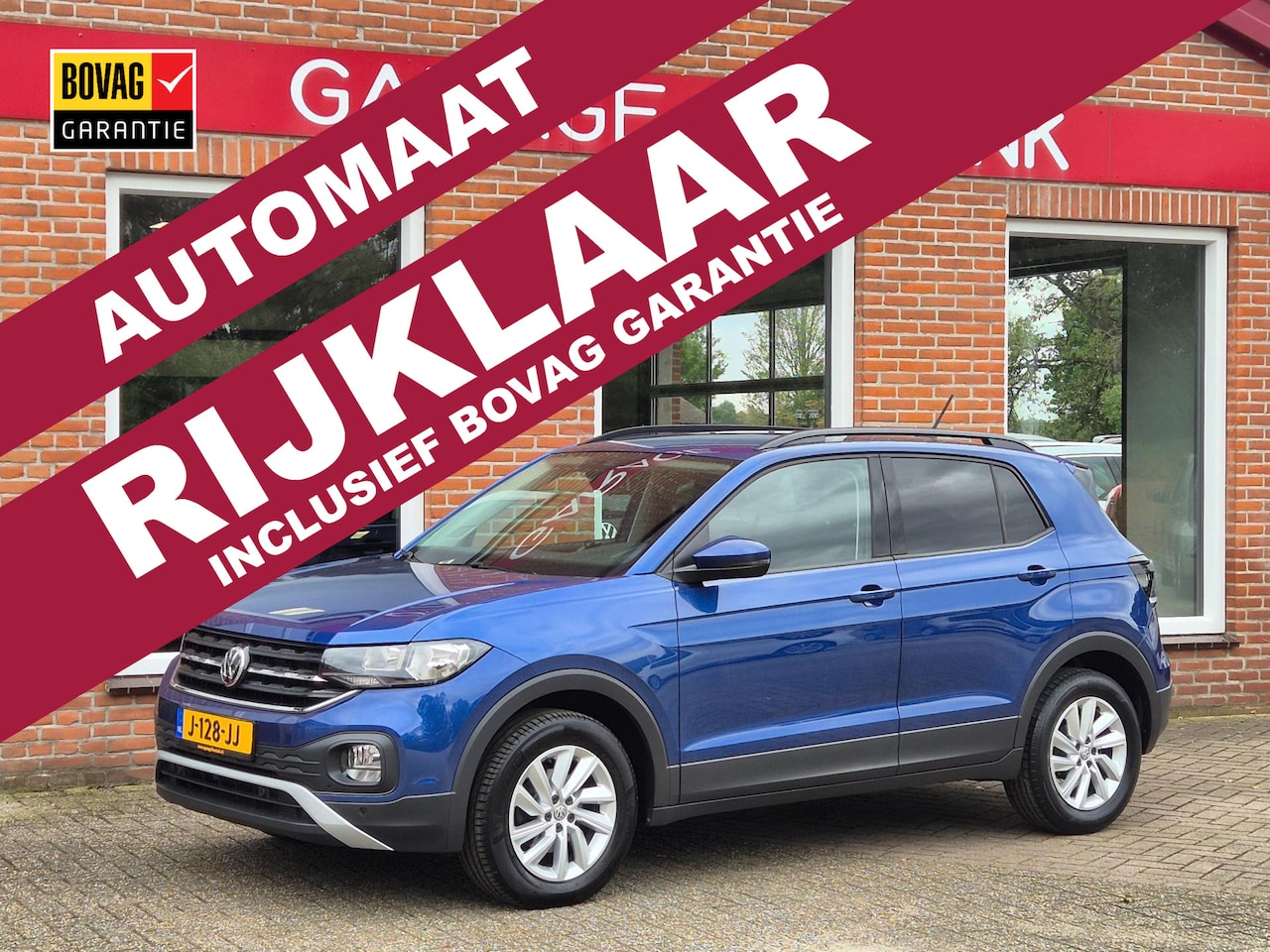 Volkswagen T-Cross - 1.0 TSI Style 116PK 5drs AUTOMAAT airco, adapt.cruise, pdc, carplay, trekhaak RIJKLAAR - AutoWereld.nl