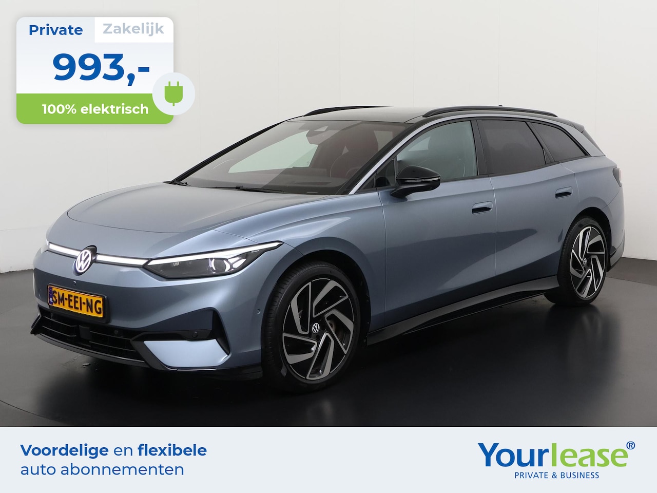 Volkswagen ID.7 Tourer - Pro Business 77 kWh | All-in 993,- Private Lease | Direct uit voorraad - AutoWereld.nl