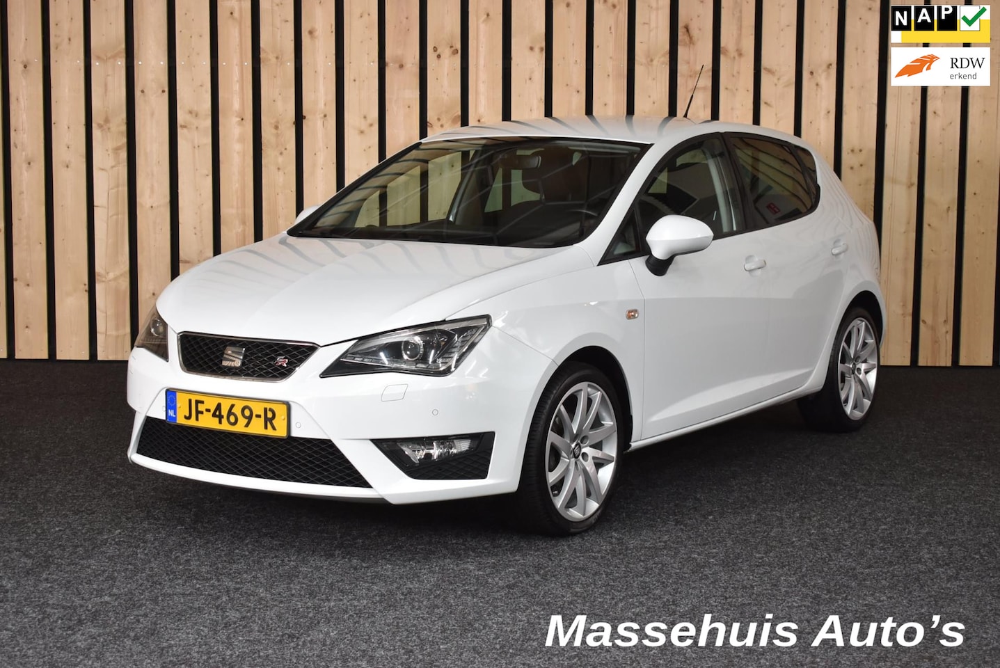 SEAT Ibiza - 1.0 EcoTSI FR Connect 129dkm LED Xenon Navi Clima Cruise 17" PDC V+A Nwe APK - AutoWereld.nl