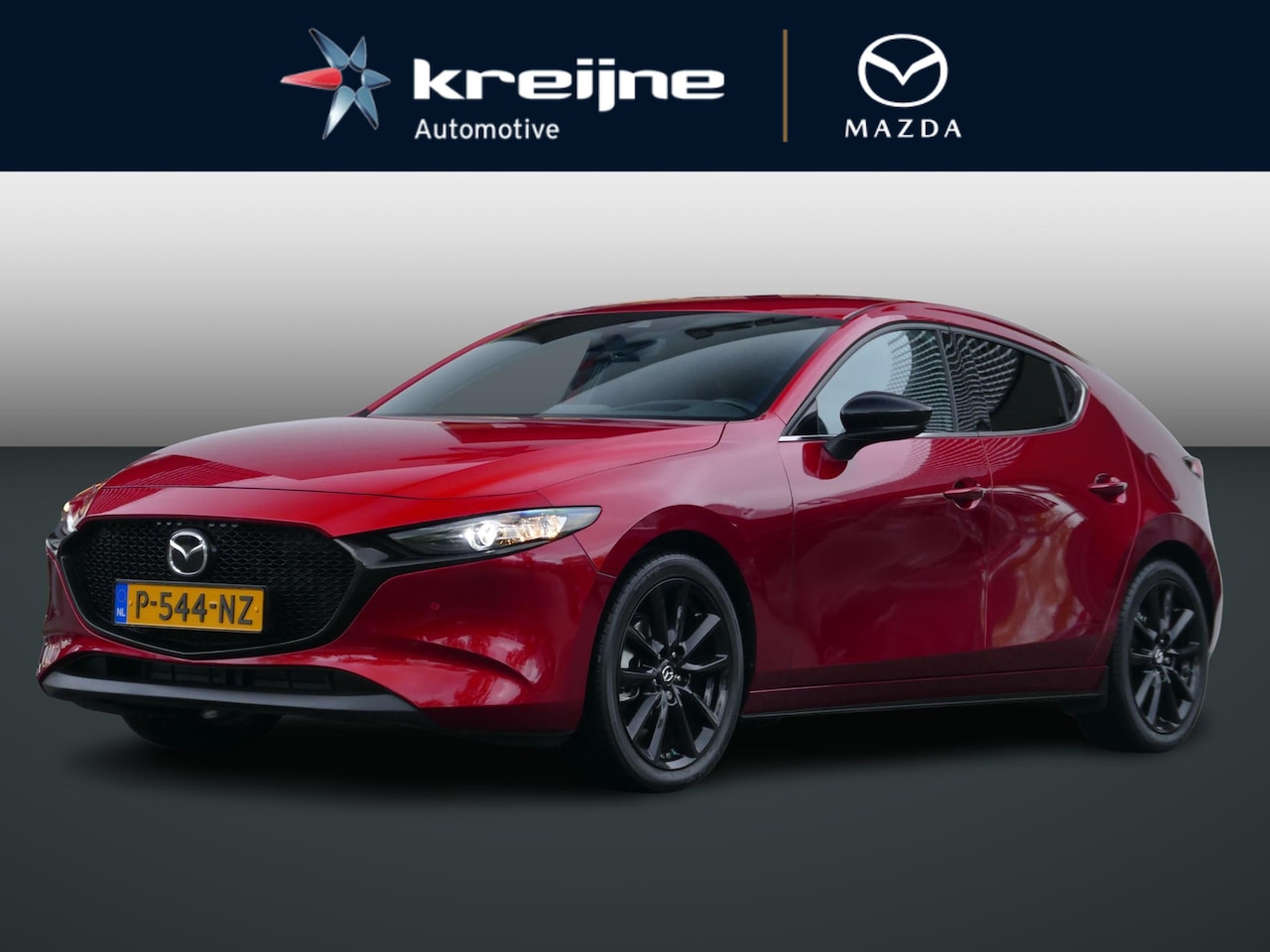 Mazda 3 Sport - 2.0 e-SkyActiv-G M Hybrid 150 Sportive | Lage KM stand | Camera | Stoelverwarming | RIJKLA - AutoWereld.nl