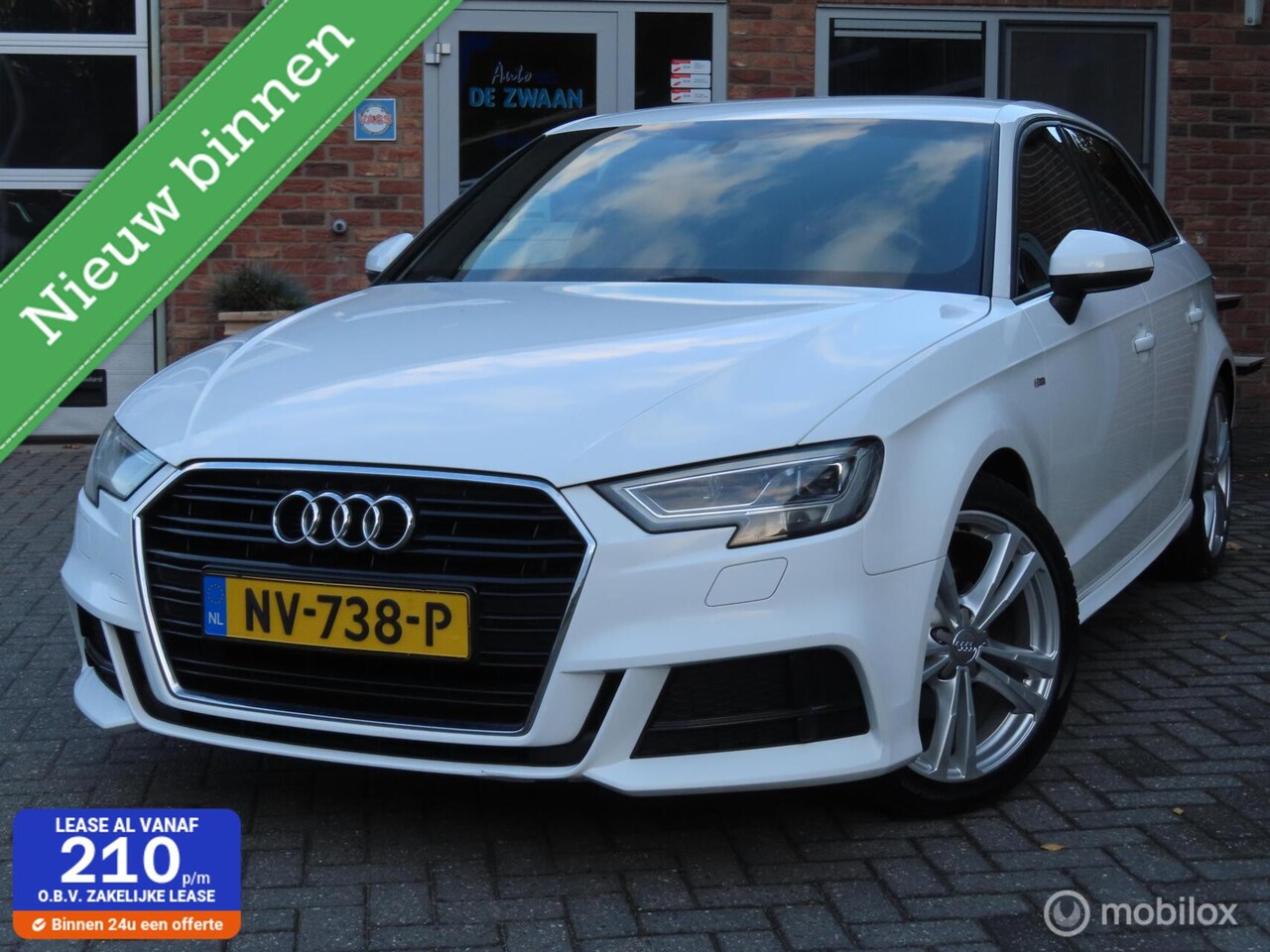 Audi A3 Sportback - 1.4 TFSI CoD Sport S Line Edition|18 inch|parkeersensor. - AutoWereld.nl