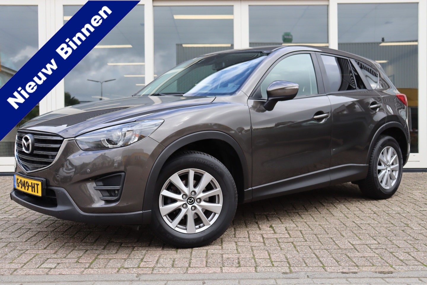 Mazda CX-5 - 2.0 SkyActiv-G 165 GT-M Line 2WD 2.0 SkyActiv-G 165 GT-M Line 2WD, Cruise Control, Airco, Navi, Trekhaak, Prijs Is Rijklaar - AutoWereld.nl