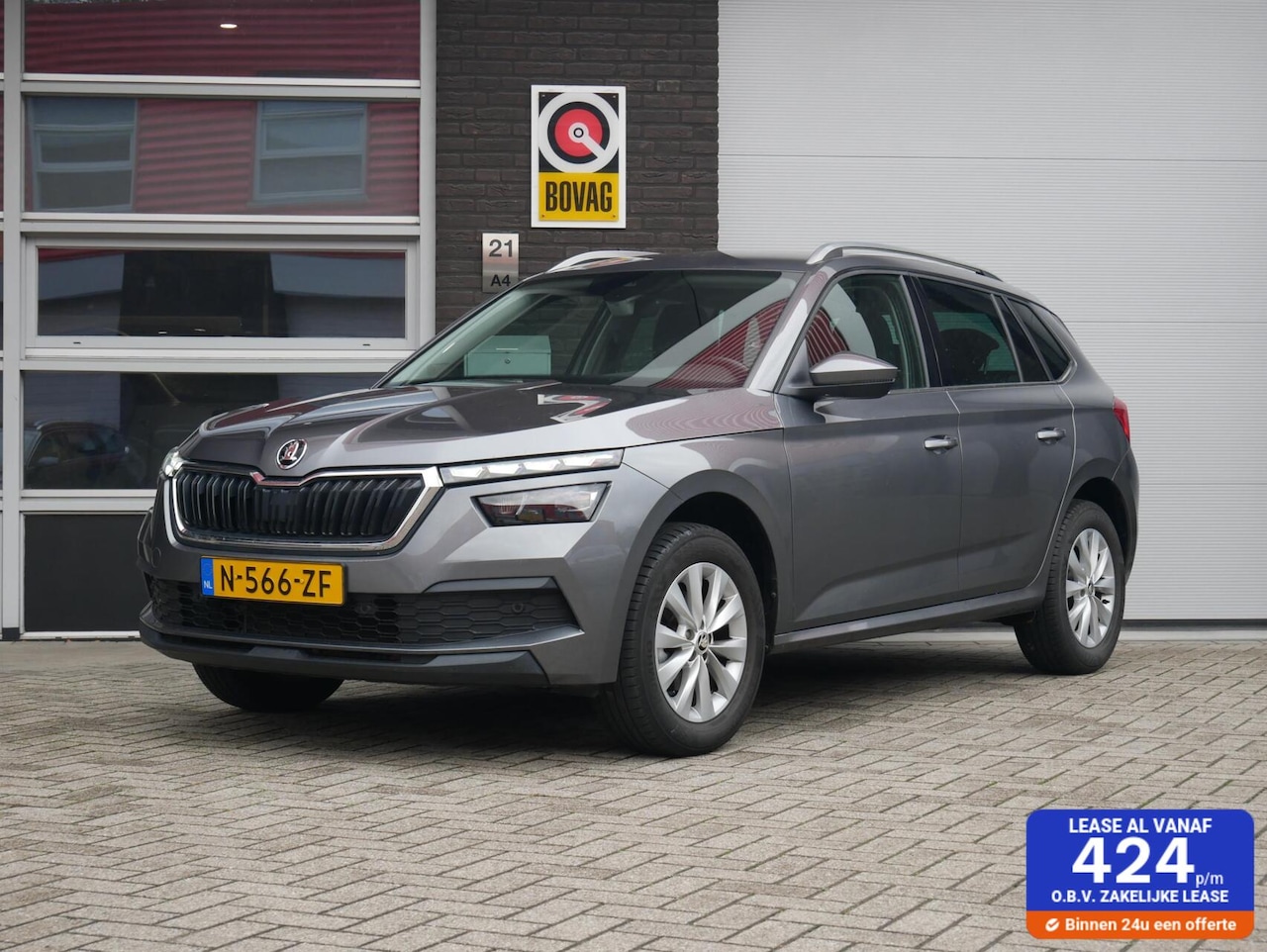 Skoda Kamiq - 1.5 TSI ACT Business Edition NL Auto| Trekhaak| Navi+BT - AutoWereld.nl