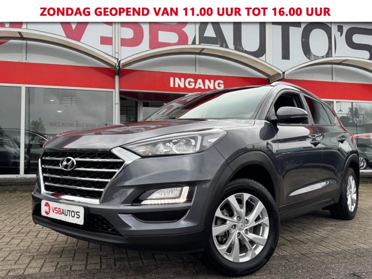 Hyundai Tucson - 1.6 GDI 132PK FACELIFT NAVI CAMERA TREKHAAK CARPLAY AIRCO LMV PDC - AutoWereld.nl