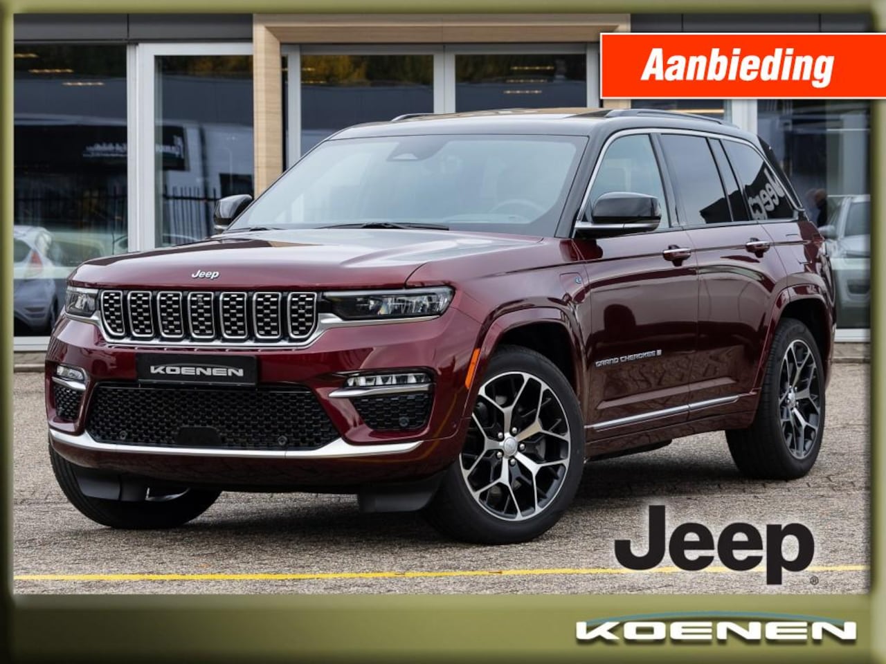 Jeep Grand Cherokee - 4xE Summit Reserve SUPER AKTIE - AutoWereld.nl