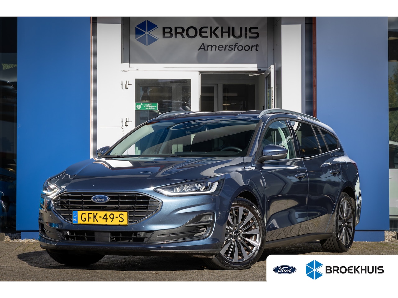Ford Focus Wagon - 1.0 EcoBoost Hybrid Titanium X | 155pk! | Cruise adaptief | Camera | Apple Carplay/Android - AutoWereld.nl