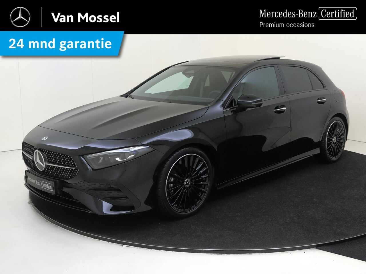 Mercedes-Benz A-klasse - 180 AMG Line / Achteruitrijcamera / Panaroma-schuifdak / Night-Pakket / 19Inch-Multispaaks - AutoWereld.nl