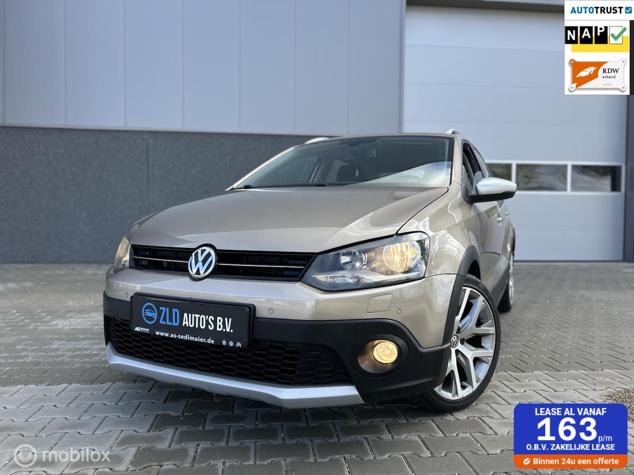 Volkswagen Polo - 1.2 TSI CrossPolo BlueMotion Tech/APK/AIRCO/ - AutoWereld.nl