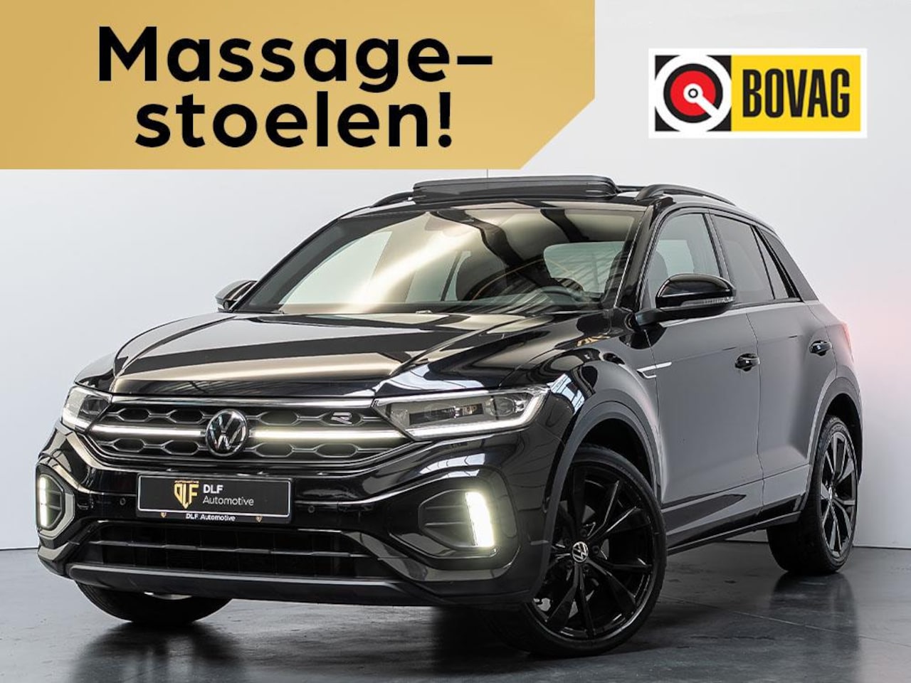 Volkswagen T-Roc - 1.5 TSI R-Line Business+ | Massage | Black Style - AutoWereld.nl