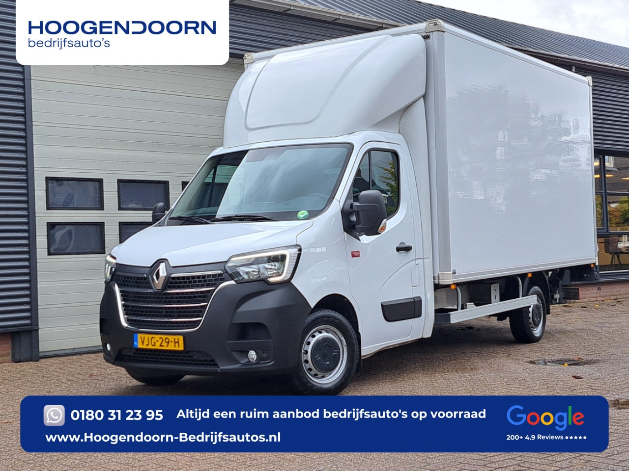 Renault Master - T35 2.3 dCi 150pk Euro 6 Automaat Bakwagen - Dhollandia - 2,5t Kg Trekhaak - Cruise - AutoWereld.nl