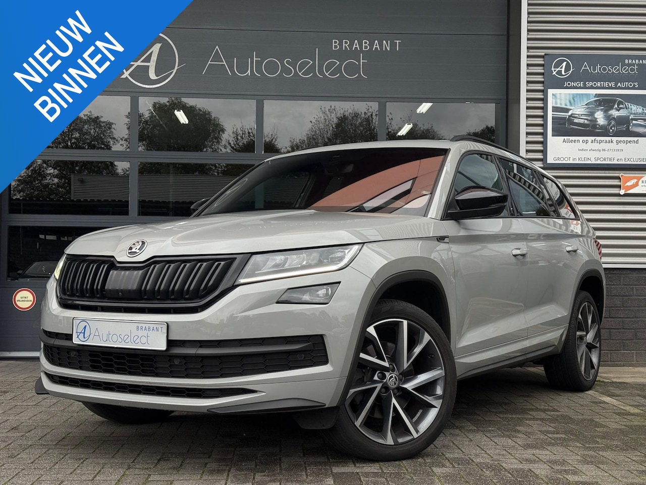 Skoda Kodiaq - 2.0 TSI 4x4 Sportline DSG Navi Camera - AutoWereld.nl