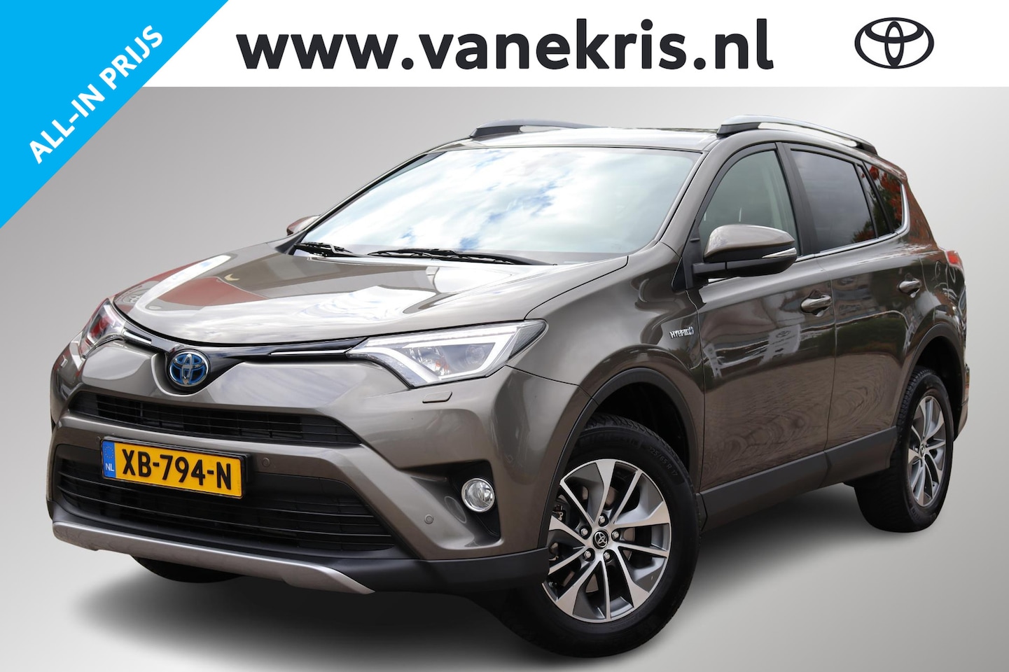 Toyota RAV4 - 2.5 Hybrid AWD Dynamic Limited, Trekhaak , All-season banden - AutoWereld.nl