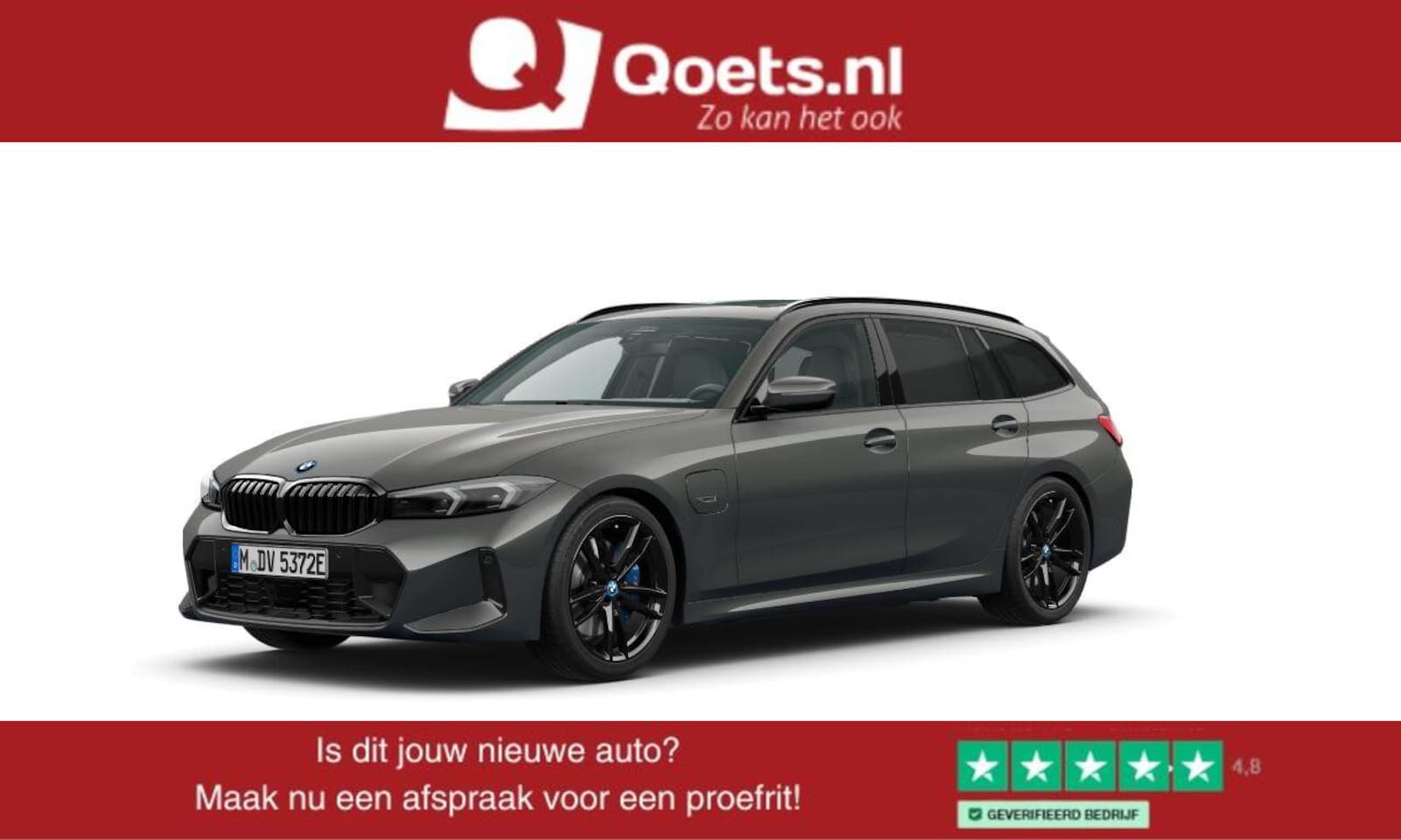 BMW 3-serie Touring - 330e xDrive M Sport Pro - Trekhaak - Panoramadak - Parking/Driving Assistant - Active Crui - AutoWereld.nl