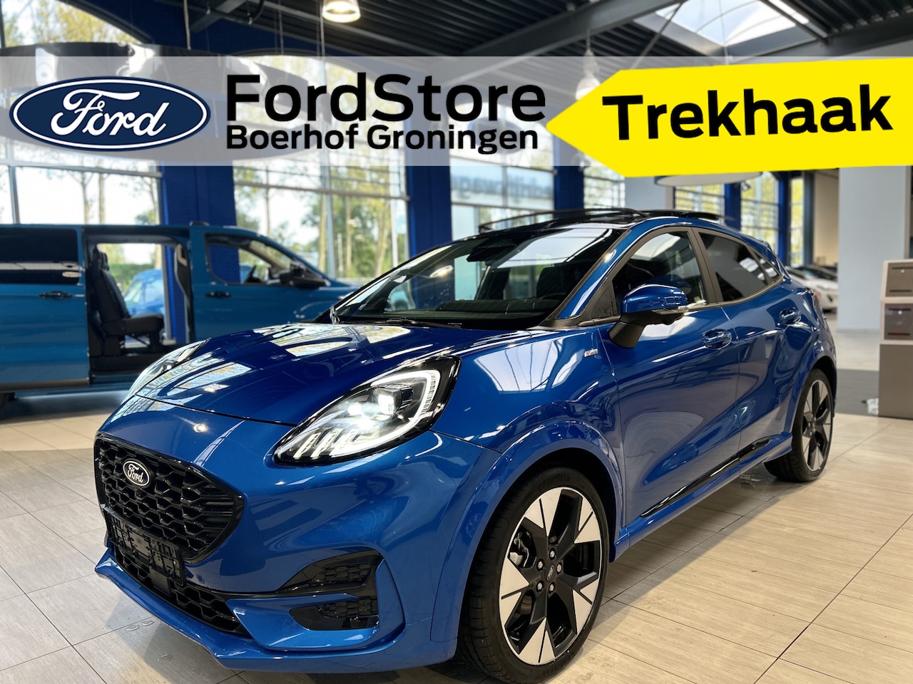 Ford Puma - EcoBoost Hybrid 155PK ST-Line X | Trekhaak | Winter Pack | Pano | 360° Camera | B&O | Matr - AutoWereld.nl