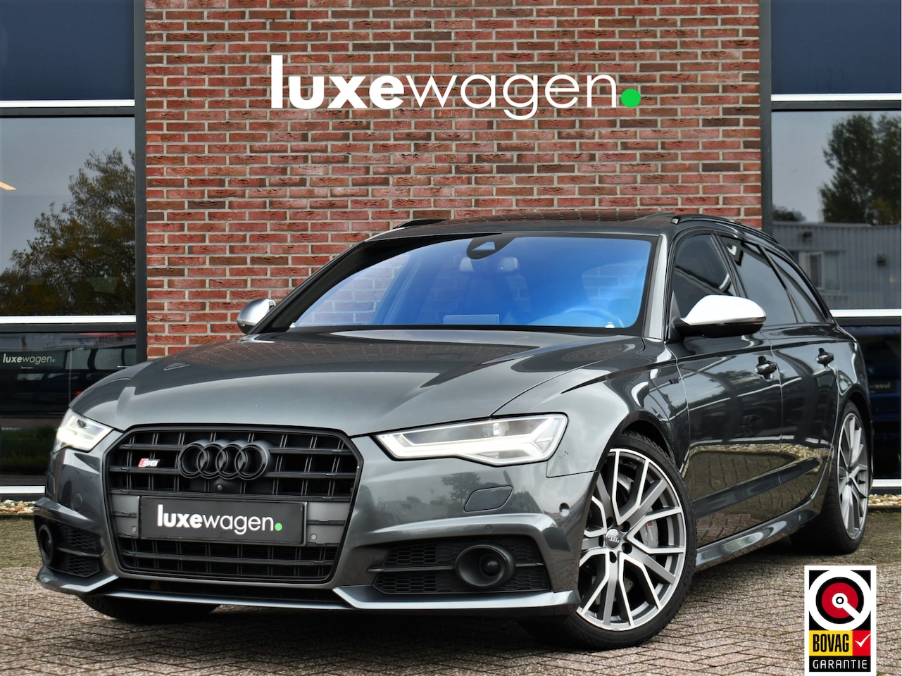 Audi S6 - Avant 4.0 TFSI 450pk quattro Ceramic B&O S-zetels Pano Luchtv 360 - AutoWereld.nl