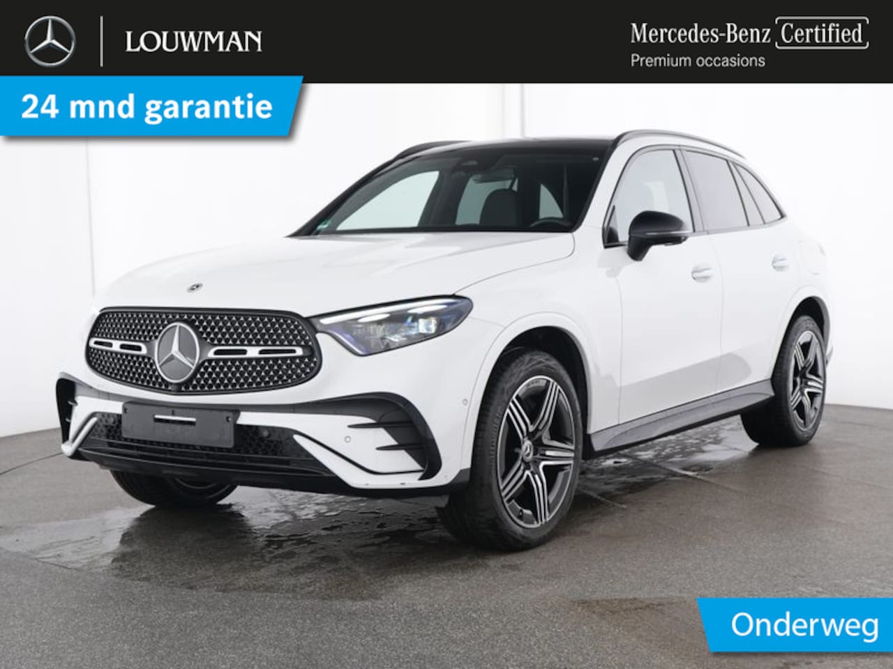 Mercedes-Benz GLC-klasse - 300 e 4MATIC AMG Plug-In Hybride AMG Line Premium Plus | Almar Klasse 3 | Trekhaak | Night - AutoWereld.nl