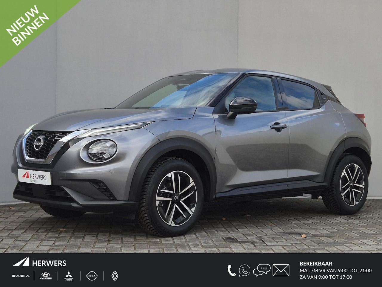 Nissan Juke - 1.0 DIG-T N-Connecta Automaat / Cold Pack Light / Allseason banden / Achteruitrijcamera / - AutoWereld.nl